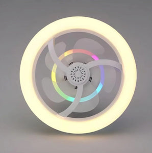 FOCO VENTILADOR LED 4 EN 1